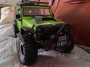 森越（SEN YUE）SCX10仿真牧馬人攀爬車(chē)RC遙控越野車(chē)1/10爆改全金屬車(chē)架防水高端 綠色-SCX10【頂配版】 曬單實(shí)拍圖