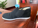 內聯(lián)升棉鞋男鞋 老北京布鞋手工千層底圓頭套腳鞋子 秋冬保暖布鞋 8140A 標準版千層布底8140A 42 曬單實(shí)拍圖