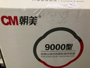 CM朝美【800只】9000型防霧霾PM2.5防粉塵32S紗布防甲乙流感男女KN90防護(hù)口罩 曬單實(shí)拍圖