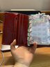 Filofax 英國(guó)進(jìn)口malden 筆記本記事本真牛皮活頁(yè)本2025日程本日記本手帳本商務(wù)辦公 A7 pocket 大紅色028603 曬單實(shí)拍圖
