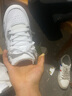 佐館秋冬季新款厚底氣墊運動(dòng)鞋情侶百搭籃球鞋加絨加厚休閑增高小白鞋 白灰色【標準尺碼】 37 曬單實(shí)拍圖