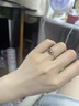 伊黛兒美拉德虎眼石開口可調(diào)節(jié)戒指女小眾設(shè)計(jì)感食指戒復(fù)古重工橢圓指環(huán) R0622美拉德戒指2件套 曬單實(shí)拍圖