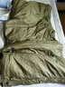 牧高笛 斗篷睡袋成人 戶(hù)外露營(yíng)保暖防寒便攜野營(yíng)男女可穿式睡袋披風(fēng)被子 橄欖油綠-斗篷加厚款 曬單實(shí)拍圖