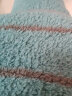 朵朵·可可秋冬新款女软绵绵珊瑚绒睡衣套装日系条纹可爱家居服可外穿 孔雀蓝 155(S) 实拍图