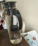 HARIO 日本进口家用冷热水壶耐热玻璃水壶大容量花茶果汁饮料茶壶杯RP 灰黑色1.4L 实拍图