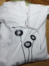 珞達達連帽t恤女短袖202夏季新款寬松女裝韓版體恤衫上衣打底衫 白色蓮花 XL 建議110-120斤 曬單實(shí)拍圖