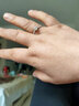 鑫萬?，F(xiàn)貨-鉑金鉆戒六爪求婚鉆石戒指訂婚女戒結(jié)婚GIA裸鉆送女友禮物 【現(xiàn)貨】共69分I-J色（55+14） 曬單實拍圖