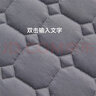雅鹿 夾棉床笠單件 防滑加厚床罩床墊套席夢(mèng)思床單可水洗床蓋1.8米床 灰色WD【加厚夾棉款】 180x200cm【單床笠】 曬單實(shí)拍圖