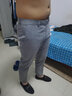 SIDISEN褲子男韓版潮流男修身夏季小腳西裝褲商務(wù)百搭休閑褲九分褲 淺灰色（春夏款九分褲） 33 碼（適合145-155斤） 曬單實(shí)拍圖