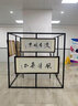 淮美無縫八棱柱書畫展板書法作品攝影展宣傳展架展會屏風(fēng)展覽板隔斷墻 （八棱柱展板一套）0.6米x1.6米-含白色背板 曬單實拍圖