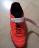 卡尔美（KELME）儿童足球鞋魔术贴免系带碎钉TF透气学生球鞋6873003 荧光橙 31 实拍图