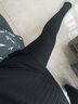孕婦裝春秋裝新款純色彈力孕婦托腹褲長(cháng)褲打底褲可調節 黑色 L【適合約115-130斤】 曬單實(shí)拍圖