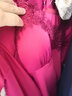 莫代爾居家女吊帶性感睡裙自帶胸墊夏季薄款睡衣女士冰絲露背蕾絲家居服 酒紅色水溶花【長(cháng)吊】 2XL 推薦【140-165斤】 曬單實(shí)拍圖