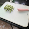 CCKO菜板家用廚房切菜板雙面防滑水果砧板塑料輔食案板面板搟面板刀板 PP菜板(米色) 曬單實拍圖