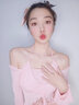 清晨的星星可愛甜酷愛心串珠項鏈女款高級感鎖骨鏈輕奢小眾毛衣鏈?zhǔn)罪楊i鏈春 粉色愛心 曬單實拍圖