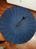 美度（MAYDU）加大可定制雨伞直杆长柄晴雨伞女防风双人雨伞M5003蓝色 实拍图