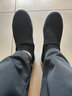 安踏男鞋冬季涼鞋一腳蹬男士新款透氣網(wǎng)面鞋溯溪沙灘鞋跑步運動(dòng)鞋子男 黑/安踏白7709-1 39 曬單實(shí)拍圖