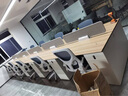 世紀柏源辦公家具職員桌屏風(fēng)隔斷員工位辦公桌簡(jiǎn)約現代財務(wù)桌電腦桌 配套椅子一把 曬單實(shí)拍圖