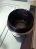 希諾（heenoor） 保溫杯茶水分離男士商務(wù)泡茶水杯車(chē)載便攜時(shí)尚創(chuàng  )意杯子刻字定制 深藍 390ml 曬單實(shí)拍圖