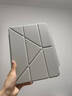 balueus2025款ipadpro保護(hù)套ipadAir7保護(hù)殼蘋果平板ipad11代2022輕薄air6磨砂10亞克力11寸磁吸帶筆槽 【灰白色】Y型磁吸拆分 iPad Pro 2022版(11英 曬單實(shí)拍圖