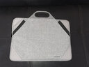 CROSSGEAR 瑞士適用華為電腦包手提matebook14英寸蘋(píng)果macbook筆記本內膽包 簡(jiǎn)約灰 15.6英寸 曬單實(shí)拍圖