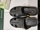 厚創(chuàng  )防靜電拖鞋兩用拖涼鞋軟底夏季男女護趾電子廠(chǎng)工廠(chǎng)車(chē)間用 spu兩用拖黑色 44 曬單實(shí)拍圖