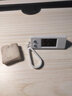 TAIXUN桌面電子表迷你 迷你電子表 學(xué)生考試專用電子表 鑰匙扣表背鬧飾 橢圓形白色電子表（夜光版） 24小時(shí)制 曬單實(shí)拍圖