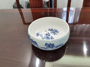 瑾睿茗瓷景德鎮陶瓷大號煙灰缸客廳辦公家用 創(chuàng  )意實(shí)用茶洗 青花瓷筆洗煙缸 青花山水 曬單實(shí)拍圖