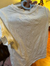 戴维贝拉（DAVE＆BELLA）女童短袖儿童t恤男童夏装童装男孩衣服宝宝半袖白色体桖婴儿上衣 白色【DBX13484】 100cm（建议身高90-100cm） 实拍图