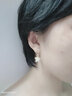 DODOGOGO星星別針耳環(huán)女網(wǎng)紅耳墜氣質(zhì)韓國個(gè)性耳釘耳夾2021新款五角星耳飾 不對稱(chēng)黃色星星耳環(huán) 曬單實(shí)拍圖