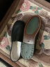 內聯(lián)升 休閑鞋男 手工制作舒適軟牛皮鑲心底男鞋7139A 曬單實(shí)拍圖