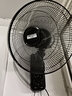 半球（PESKOE）家用壁扇電風扇 商用掛壁扇 五葉遠程大風量宿舍學校餐廳墻壁 3檔風量  家用電風扇搖頭風扇搖頭扇 家商兩用 五葉柔風 曬單實拍圖