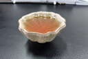 近園哥窯功夫茶杯主人杯龍泉青瓷大師葉維德手工品茗杯菊瓣八方四方葵口杯 哥窯葵口茶杯 曬單實(shí)拍圖
