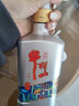 牛欄山39度 百年精品（銀牛) 濃香型白酒 糧食釀造 39度 500mL 1瓶 單瓶裝 曬單實(shí)拍圖