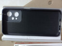 庚辰 適用OPPO K10x手機殼真我v25手機保護套鏡頭全包防摔軟殼K10X直邊液態(tài)硅膠殼男女款 【優(yōu)雅黑】配鋼化膜 曬單實拍圖