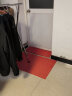 金诗洛 S型PVC镂空地毯 塑胶防水泳池垫浴室厕所防滑垫 3.5厚0.9m宽*1m红色 JM0020 实拍图