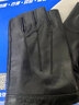 野外尋梅真皮半指手套男士冬季加絨保暖防寒開(kāi)車(chē)騎行健身露指機車(chē)羊皮手套 黑色（絲光里） 均碼L 曬單實(shí)拍圖