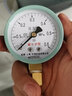 匡建儀表（CONJANT）Y-60 壓力表0-0.6mpa水壓表 自來(lái)水空氣地暖壓力測量M14*1.5螺紋 曬單實(shí)拍圖