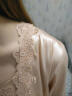 上海故事母亲节送妈妈睡衣女士冰丝睡裙老婆礼物晨袍新娘结婚龙年本命年 酒红 L（120斤以下） 晒单实拍图