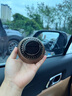 華飛途車(chē)載香薰黑胡桃木太陽(yáng)能汽車(chē)香水香氛高檔男車(chē)內裝飾用品擺件實(shí)木 奔馳款【古龍+海洋+小蒼蘭】 曬單實(shí)拍圖