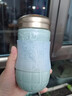 乾唐軒【官方授權店】乾唐軒活瓷杯小富貴單層隨身杯水杯杯子茶杯陶瓷杯 薄荷綠 （禮盒包裝 帶杯套杯刷） 曬單實(shí)拍圖