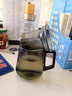 慕馨（moosen）茶杯茶水分離杯玻璃泡茶杯辦公室加厚過(guò)濾耐高溫喝水杯男士 梯形款 680ml 曬單實(shí)拍圖