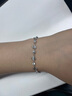 GLTEN杏而有你銀手鏈女生日禮物女生七夕情人節禮物送女朋友老婆首飾品 “杏”而有你手鏈+證書(shū) 玫瑰花禮盒版 曬單實(shí)拍圖
