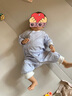 aqpa新生兒針織綁帶帽冬季男女寶寶毛織耳朵帽保暖嬰兒防風(fēng)帽子小 卡其色 1-2歲(適用頭圍46-48cm) 曬單實(shí)拍圖