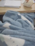 南极人 加厚法兰绒毛毯空调毯子毛巾被 午睡四季盖毯 100*140cm 实拍图