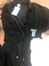 威登羊衣服男貼標華夫格短袖T恤夏季港風(fēng)休閑套裝百搭九分褲三件套男裝 黑色+白T+黑色束腳褲 2XL 曬單實(shí)拍圖