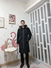 杰遜斯情侶羽絨服男女情侶裝時(shí)尚大毛領(lǐng)冬季加厚中長(zhǎng)款外套男冬裝衣服潮 5009-Y901黑色（單件） S 曬單實(shí)拍圖