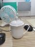 雅誠德（Arst） 雅誠德抗菌貴族會務杯陶瓷杯杯會議辦公杯歐式金邊帶蓋帶柄白玉陶瓷茶水杯杯印LOGO 貴族杯596 曬單實拍圖
