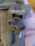 啄木鳥(niǎo)手套男秋冬韓版騎行保暖加絨觸屏冬天騎車(chē)漏二指半指手套女 灰色 曬單實(shí)拍圖