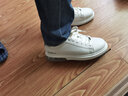 卡賓小白鞋男鞋氣墊運動(dòng)休閑鞋低幫休閑鞋春秋新款百搭潮鞋子男鞋靴 白色 41 比運動(dòng)鞋偏大一碼 曬單實(shí)拍圖